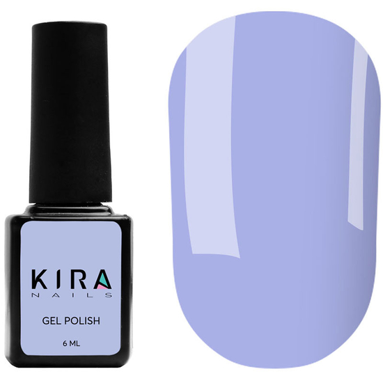 Kira Nails Color Base 010 (лилово-голубой), 6 мл, Цвет: 010