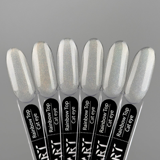 ART Rainbow Top Cat Eye - топ для гель-лаку без ЛШ, 10 мл6