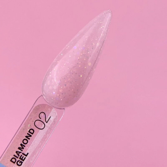 Гель для нарощування LUNA Diamond Gel №2 15 мл, Об`єм: 15 мл, Колір: №22