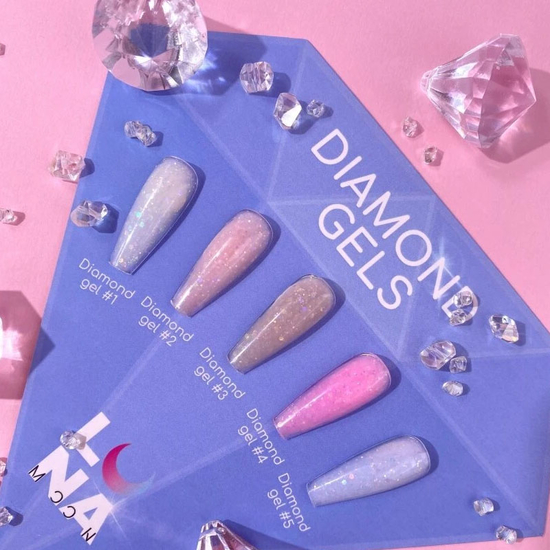 Гель для нарощування LUNA Diamond Gel №5 15 мл, Об`єм: 15 мл, Колір: №55