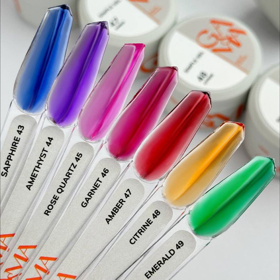 Гель для укрепления и наращивания GaMa Simple Gel №047 Amber 15 мл, Объем: 15 мл, Цвет: 0472
