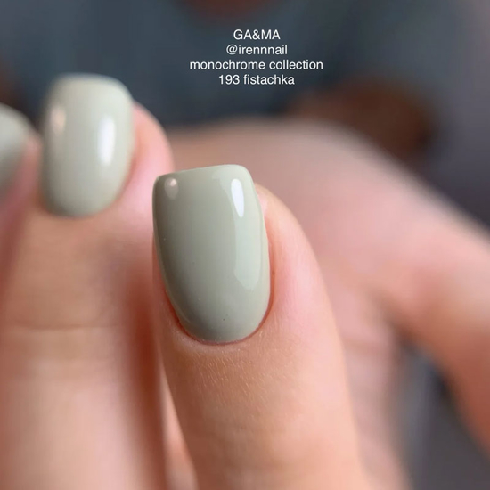 Гель-лак GaMa Gel Polish Monochrome collection 193 Fistashka 10 мл, Объем: 10 мл
, Цвет: 1932