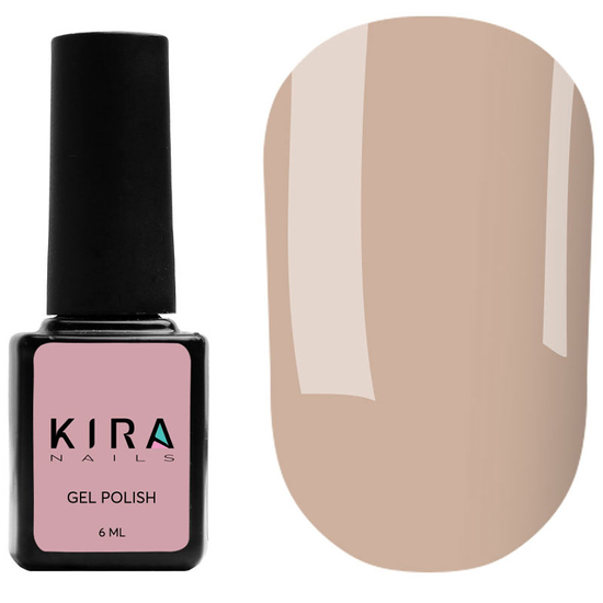 Гель-лак Kira Nails №015 (бежевий, емаль), 6 мл