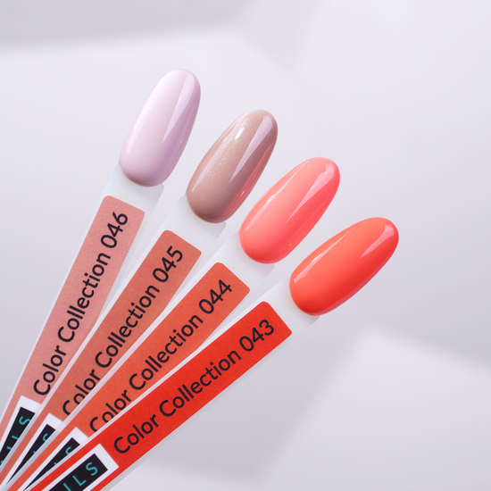 Гель-лак Kira Nails №043 (приглушений малиновий, емаль), 6 мл3