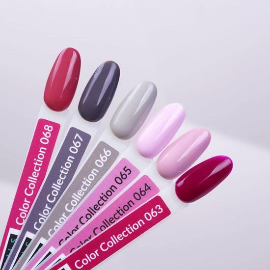 Гель-лак Kira Nails №068 (холодна, світла марсала, емаль), 6 мл3