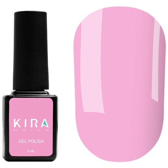 Гель-лак Kira Nails №088 (бледно-сиреневый, эмаль), 6 мл