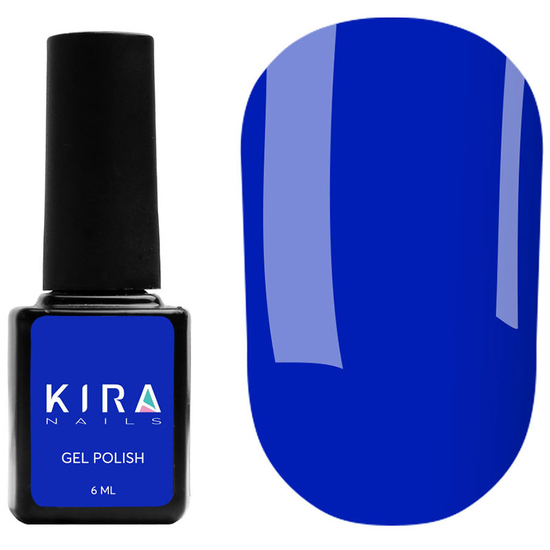 Гель-лак Kira Nails №188 (темний синій, емаль), 6 мл