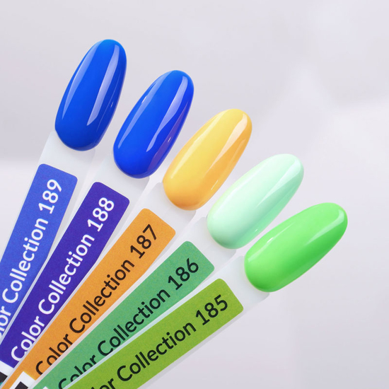 Гель-лак Kira Nails №188 (темний синій, емаль), 6 мл5