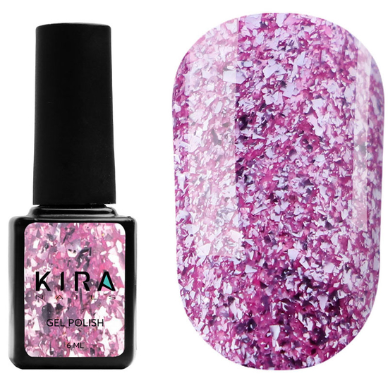 Гель-лак Kira Nails Shine Bright №008, 6, Колір: 008, Колір: Рожевий