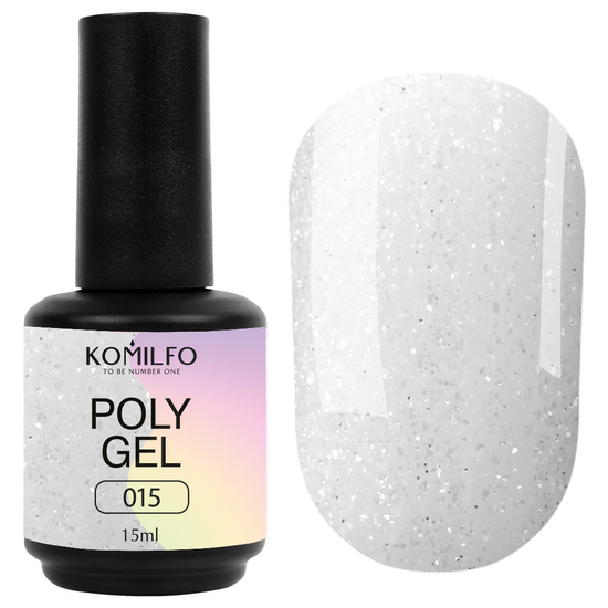 Komilfo PolyGel 015, 15 мл, Об`єм: 15 мл, Колір: 015