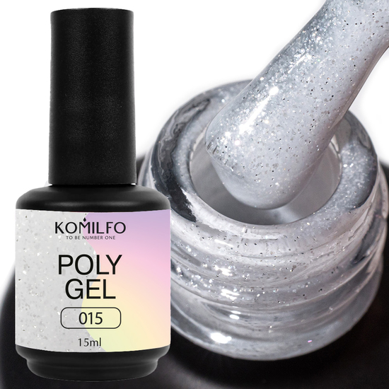 Komilfo PolyGel 015, 15 мл, Об`єм: 15 мл, Колір: 0152