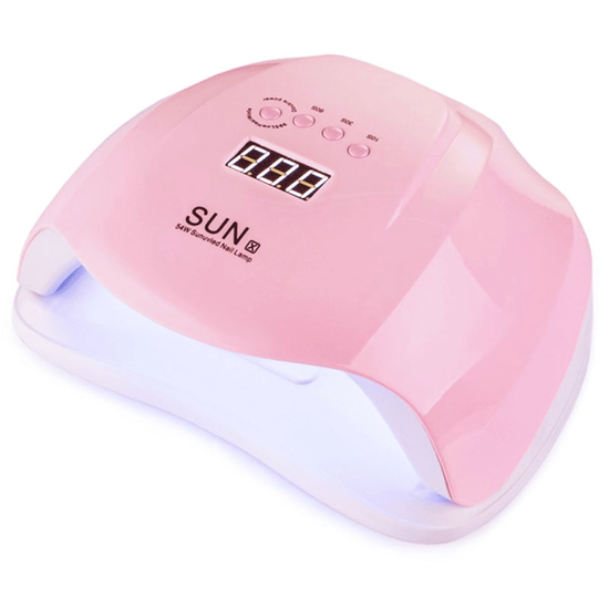 LED + UV лампа SUN X 54 вт PINK