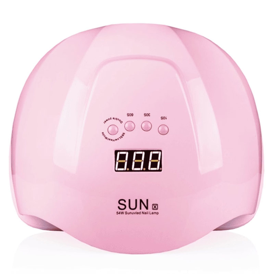LED + UV лампа SUN X 54 вт PINK2