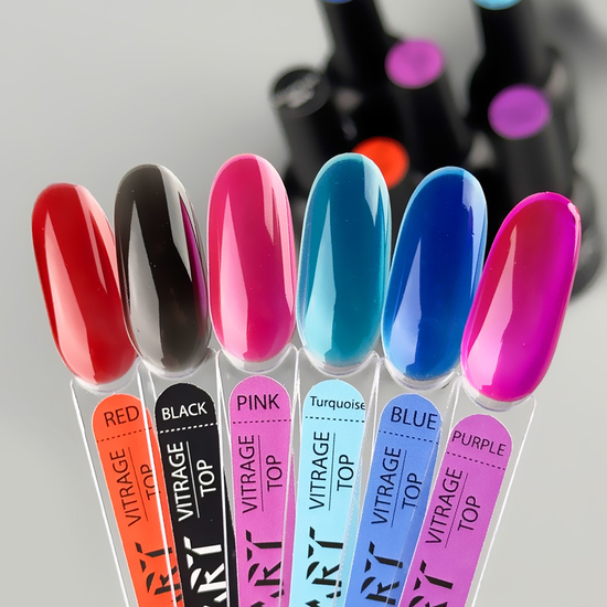 Витражный топ ART Vitrage Top Red, 10 мл, Цвет: Red3