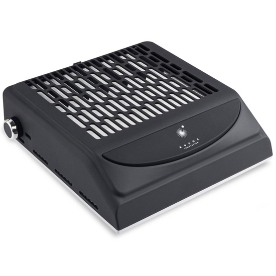 Вытяжка для маникюра с фильтром НЕРА BUCOS CYCLONE V2 на 100W Графитовая + USB, Цвет: Графітова