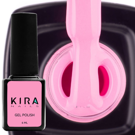 Гель-лак Kira Nails №093 (розовый, эмаль), 6 мл2