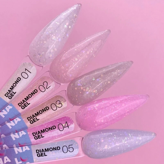 Гель для нарощування LUNA Diamond Gel №3 15 мл, Об`єм: 15 мл, Колір: №36