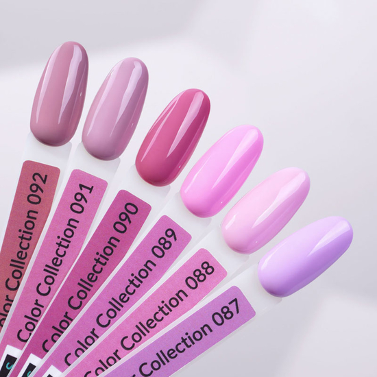 Гель-лак Kira Nails №088 (бледно-сиреневый, эмаль), 6 мл3