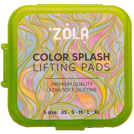 Валики для ламинирования ZOLA Color Splash Lifting (XS, S, M, L, XL), Цвет: Color Splash Lifting