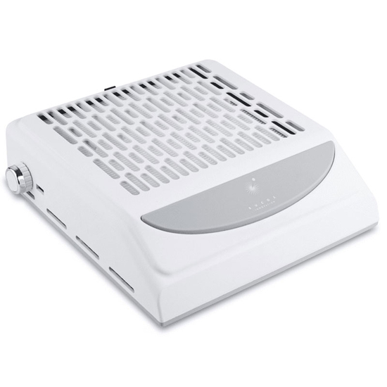 Витяжка для манікюру з фільтром НЕРА BUCOS CYCLONE V2 на 100W Біла + USB, Колір: Біла