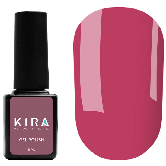 Гель-лак Kira Nails №068 (холодная, светлая марсала, эмаль), 6 мл