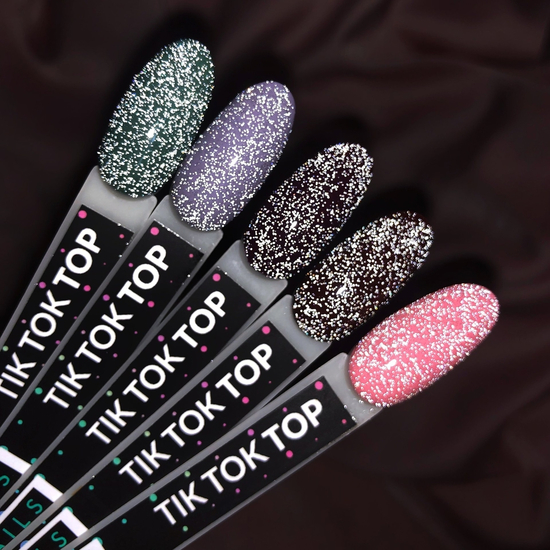 Kira Nails Tik Tok No Wipe Top Coat - светоотражающий топ без липкого слоя, 6 мл3