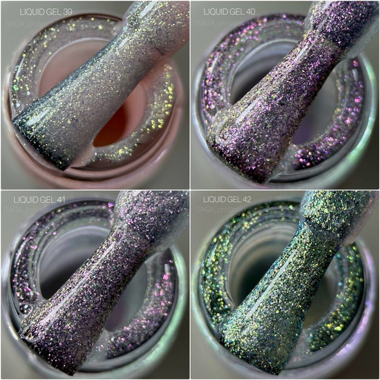 Жидкий гель SAGA Liquid Gel №41 15 мл, Объем: 15 мл, Цвет: 416