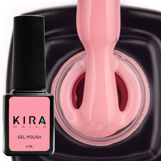 Гель-лак Kira Nails №049 (світлий, рожево-персиковий, емаль), 6 мл2