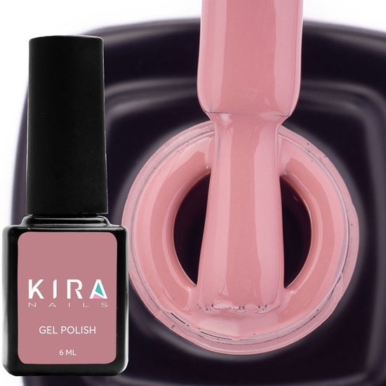 Гель-лак Kira Nails №118 (розово-шоколадный, эмаль), 6 мл2