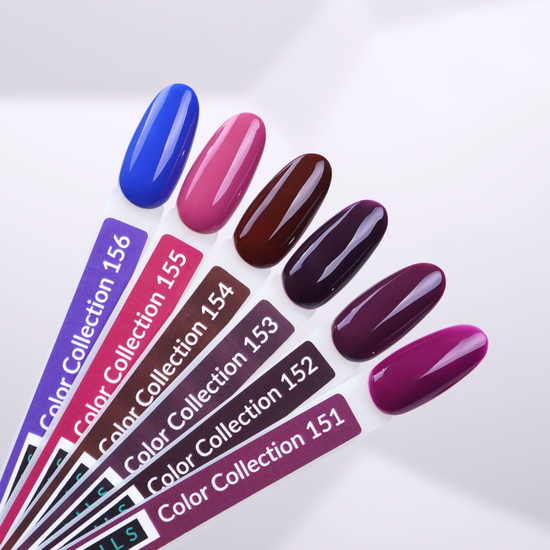 Гель-лак Kira Nails №156 (яскраво-синій, емаль), 6 мл4