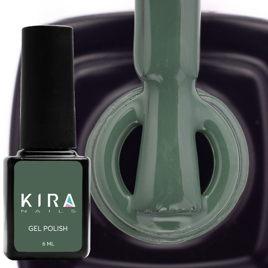 Гель-лак Kira Nails №171 (хакі, емаль), 6 мл2