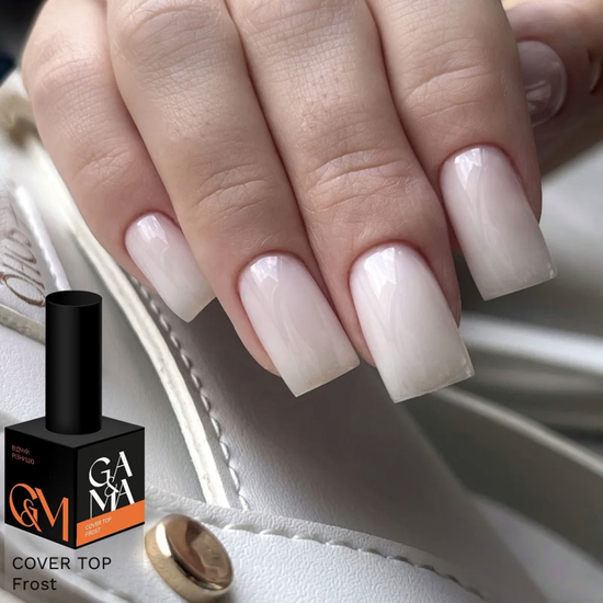 Камуфлирующий топ GaMa Cover Top Frost 10 мл, Объем: 10 мл
, Цвет: Frost2