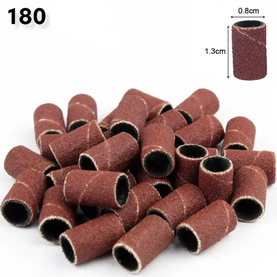 Ковпачок насадка для фрезера D 5 мм, абразивність 180 (10 шт.), Абразивність: 180