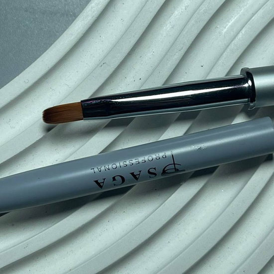 Кисточка гель+лайнер двухсторонняя Saga №093