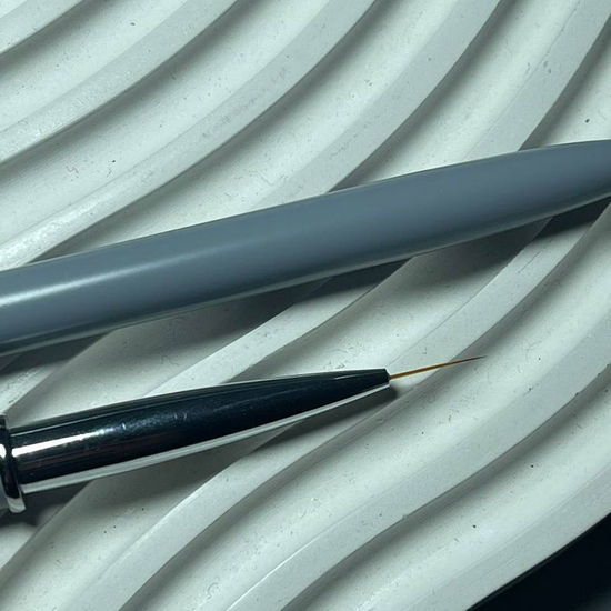 Кисточка гель+лайнер двухсторонняя Saga №094