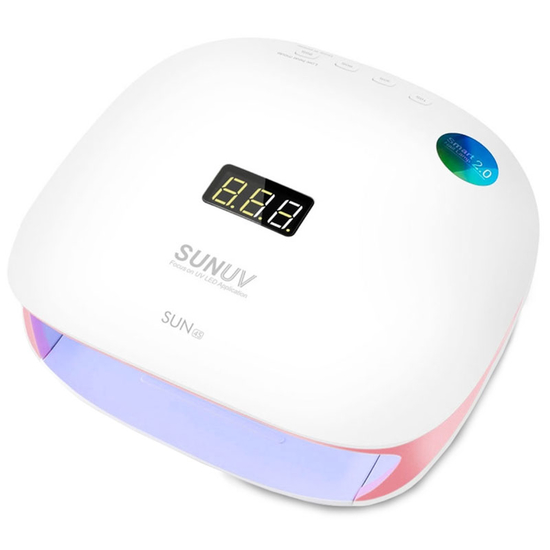 Універсальна LED/UV Лампа SUNUV 4S 48 Вт White/Pink, Original, Колір: White/Pink