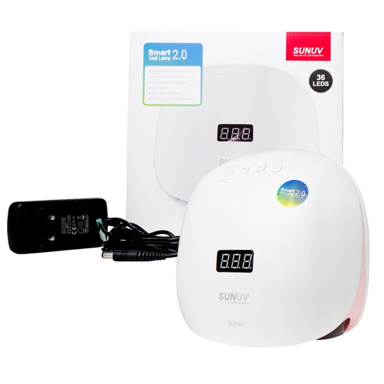 Універсальна LED/UV Лампа SUNUV 4S 48 Вт White/Pink, Original, Колір: White/Pink11