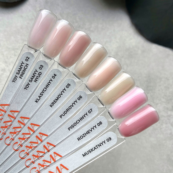 Гель для укрепления и наращивания GA&MA Simple Gel №002 Toy samyy french 15 мл, Объем: 15 мл, Цвет: 0026