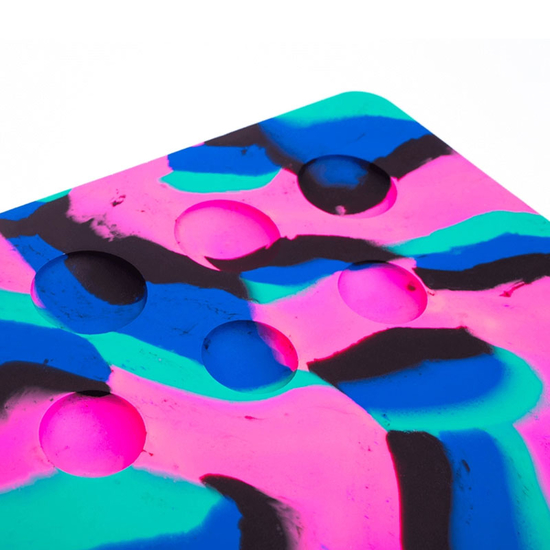 Килимок силіконовий ZOLA Mixing Pad (Різнокольоровий), Колір: Різнокольоровий2