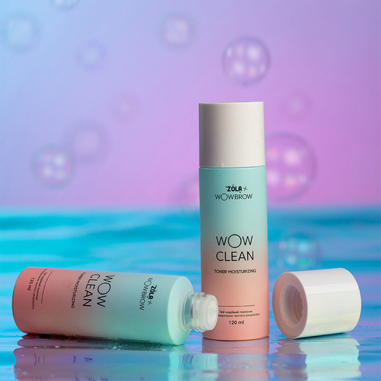 Профессиональный очищающий тонер для глаз ZOLA x WowBrow 120 мл2