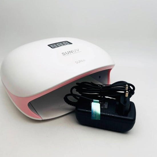Универсальная LED/UV Лампа SUNUV 4S 48 Вт White/Pink, Original, Цвет: White/Pink5