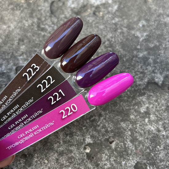 Гель-лак DANNY Gel Polish №222, 10 мл3