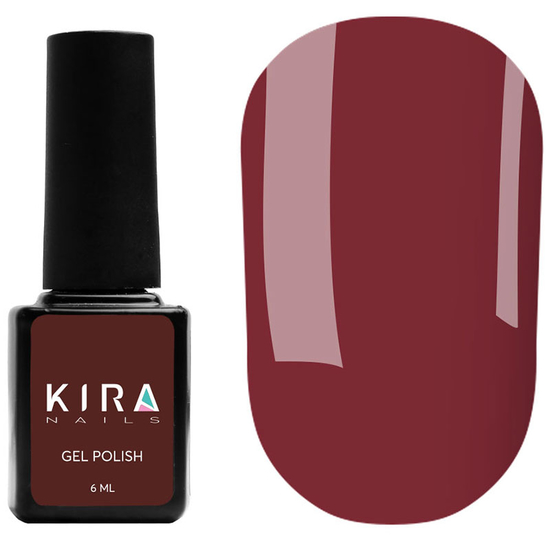 Гель-лак Kira Nails №039 (коричневый, эмаль), 6 мл