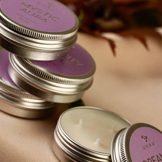 Парфюмерная массажная свеча DNKA spa candle Dreamy Twilight, 30 г, Аромат: Dreamy Twilight3