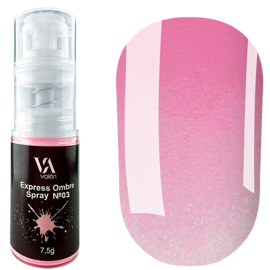Спрей для эффекта омбре Valeri Express Ombre Spray №03, 7,5 г, Цвет: №03