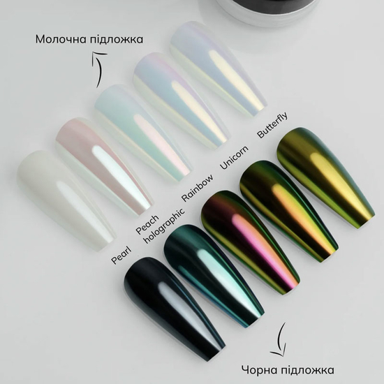 Втирка для нігтів GA&MA Mirror Powder Bronze  0,3 г, Колір: Bronze2