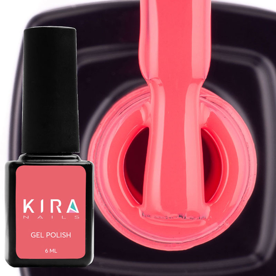 Гель-лак Kira Nails №097 (очень яркий розовый, неоновый, эмаль), 6 мл2