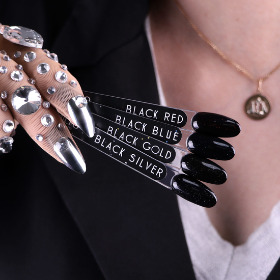 Гель-лак Komilfo "Black Blue" 8 мл, Цвет: Blue3