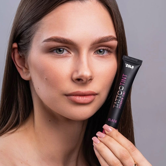 Краска для бровей и ресниц ZOLA TATTOO TINT Black 15 мл, Цвет: Black
3