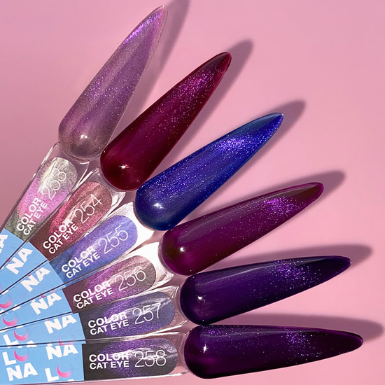 Гель-лак LUNA Color Cat Eye №257 13 мл, Колір: 2574